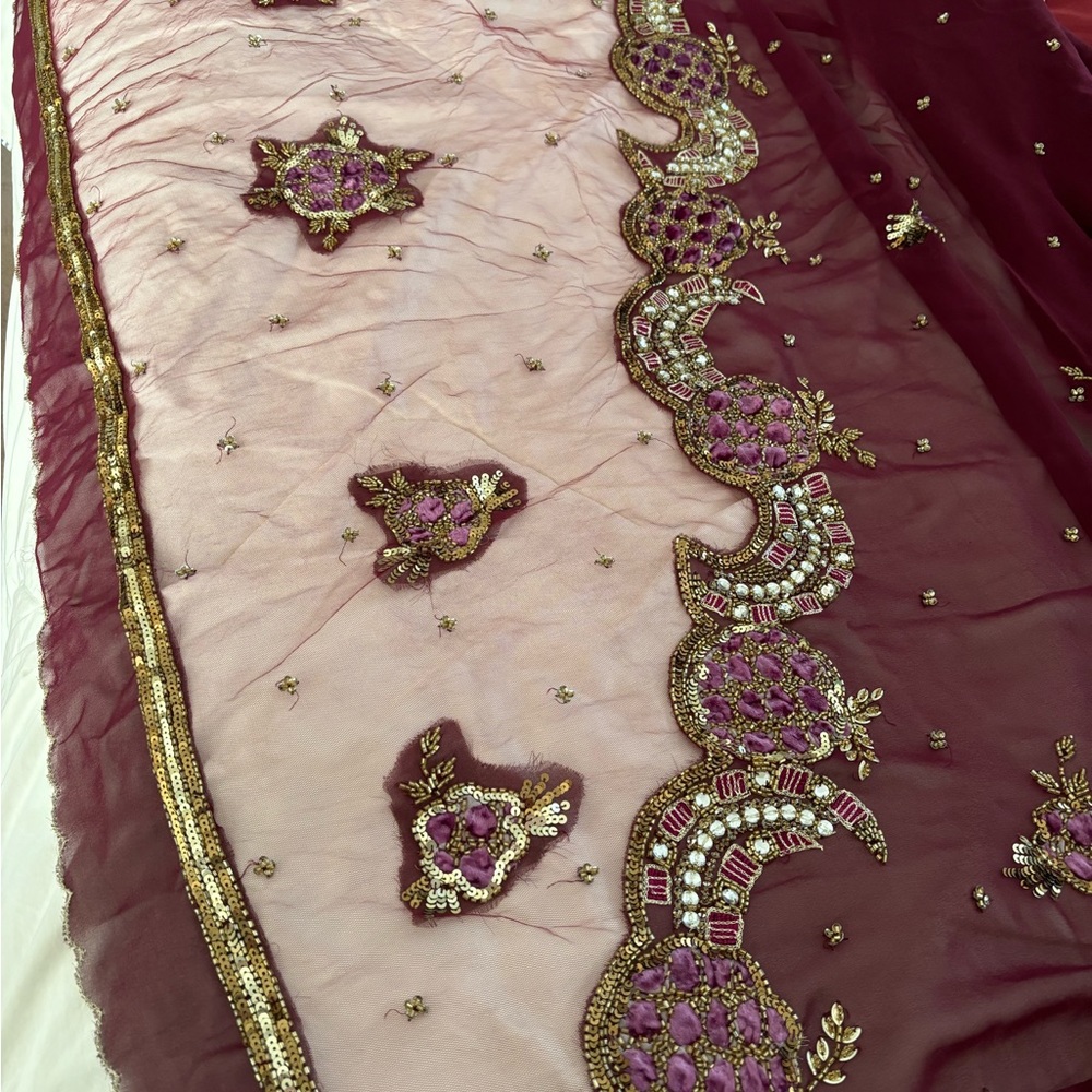 Beautiful sari.
